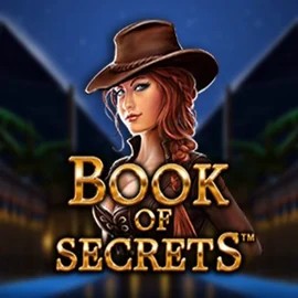 Book of Secrets slot visual from SYNOT Games available on betsrepublic.at