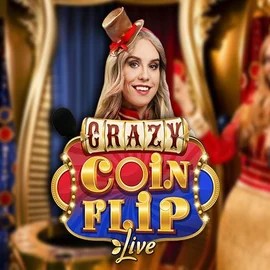 Crazy Coin Flip logo by Evolution at Betrepublic CasinoCrazy Coin Flip
