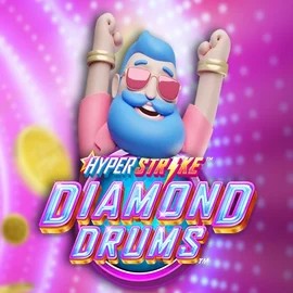 Slots logo of Hyper Strike Diamond Drums from Gameburger Studios at Betrepublic Casino