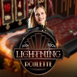 Live Casino logo of Lightning Roulette from Evolution at Betrepublic Casino