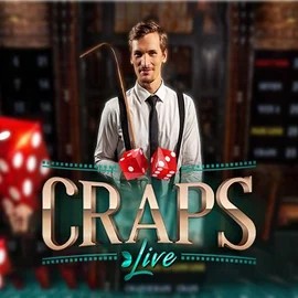 Live Craps slot visual from Evolution available on betsrepublic.at